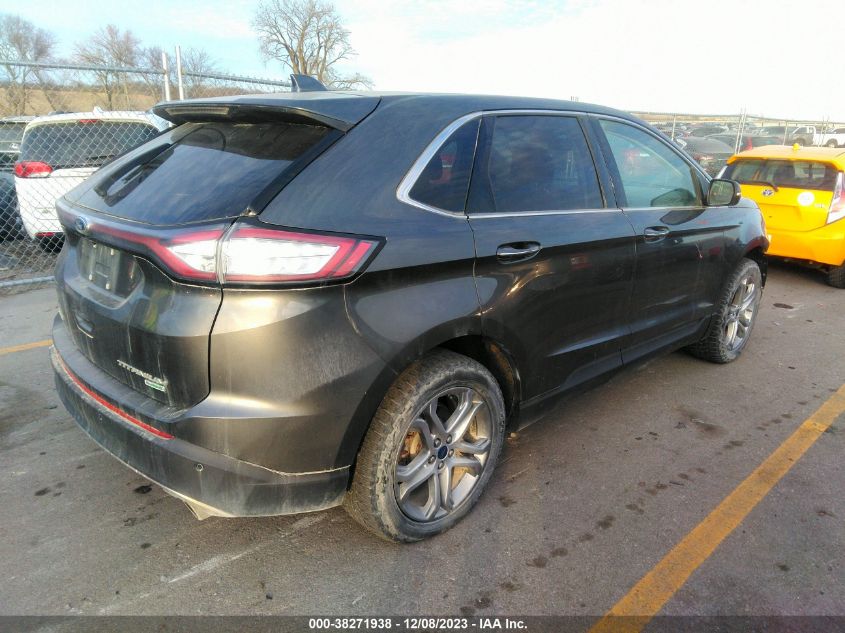 2017 Ford Edge Titanium VIN: 2FMPK3K96HBB31932 Lot: 38271938