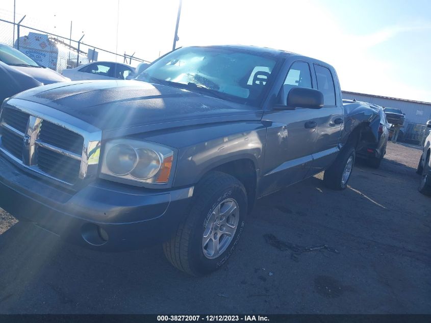 2006 Dodge Dakota Slt VIN: 1D7HW48N26S504237 Lot: 38272007