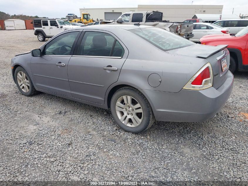 2007 Ford Fusion Sel VIN: 3FAHP08107R146541 Lot: 38272094