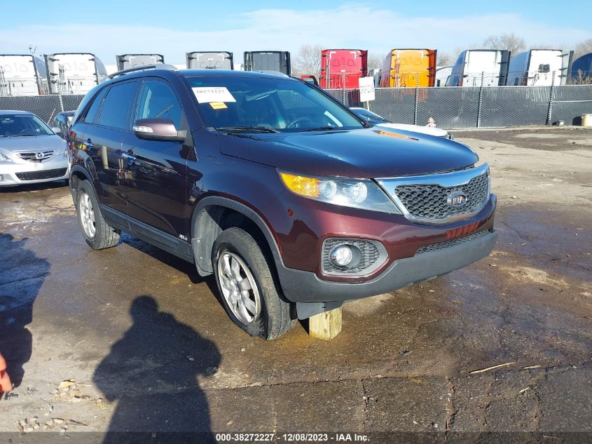 2012 Kia Sorento Lx V6 VIN: 5XYKTDA27CG264581 Lot: 38272227