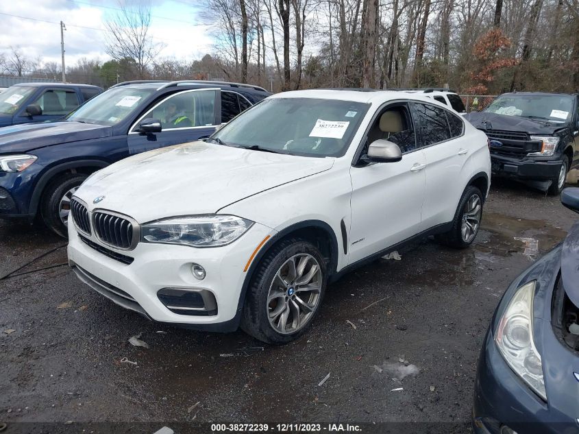 VIN 5UXKU2C32H0U29651 2017 BMW X6, Xdrive35I no.2