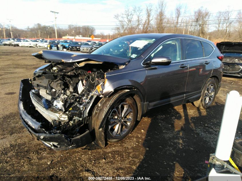 2021 Honda Cr-V Awd Ex VIN: 2HKRW2H50MH668570 Lot: 38272458