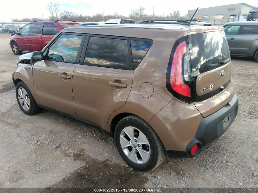 2016 Kia Soul VIN: KNDJN2A23G7237505 Lot: 38272516