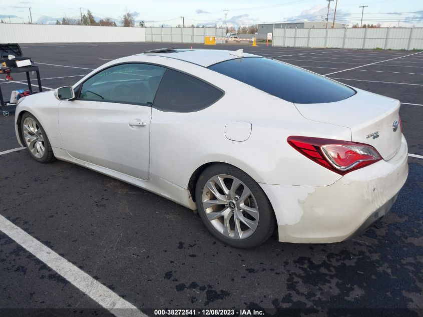 2013 Hyundai Genesis 3.8 Grand Touring VIN: KMHHU6KJ5DU109063 Lot: 38272541