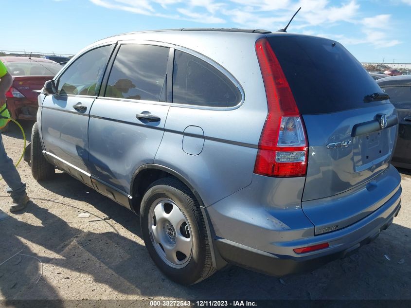 2010 Honda Cr-V Lx VIN: 3CZRE3H33AG705343 Lot: 38272543