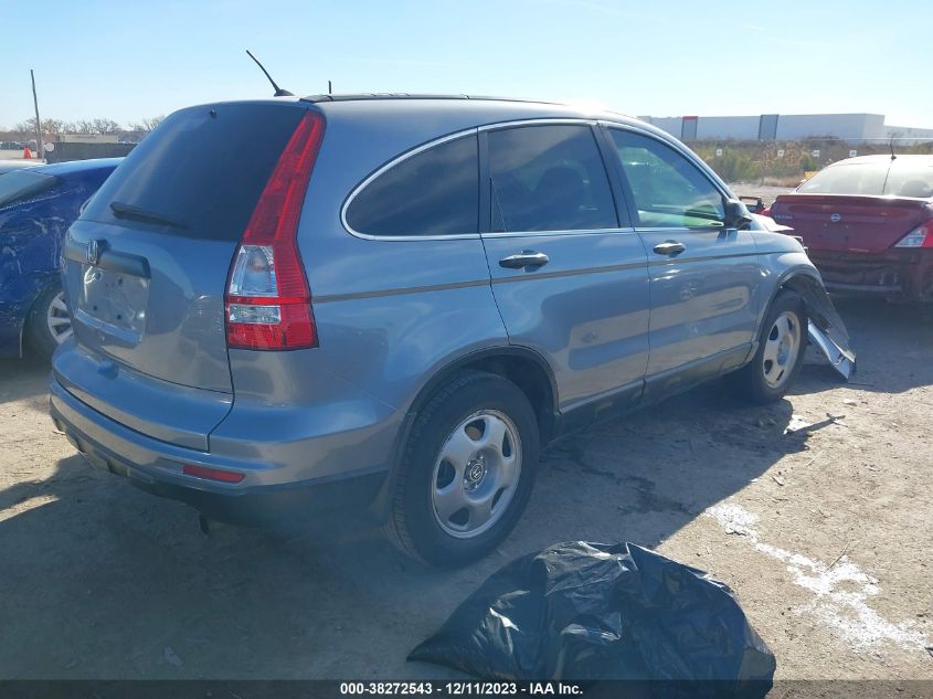 2010 Honda Cr-V Lx VIN: 3CZRE3H33AG705343 Lot: 38272543