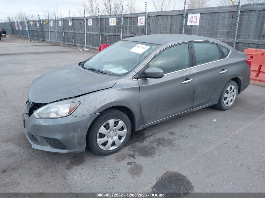 2017 Nissan Sentra Sv VIN: 3N1AB7AP5HY272325 Lot: 38272562