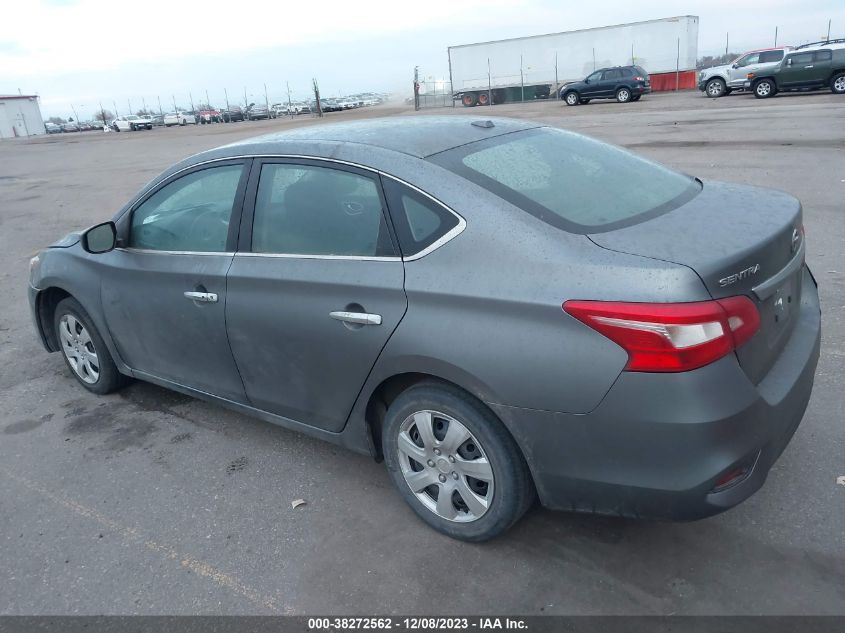 2017 Nissan Sentra Sv VIN: 3N1AB7AP5HY272325 Lot: 38272562