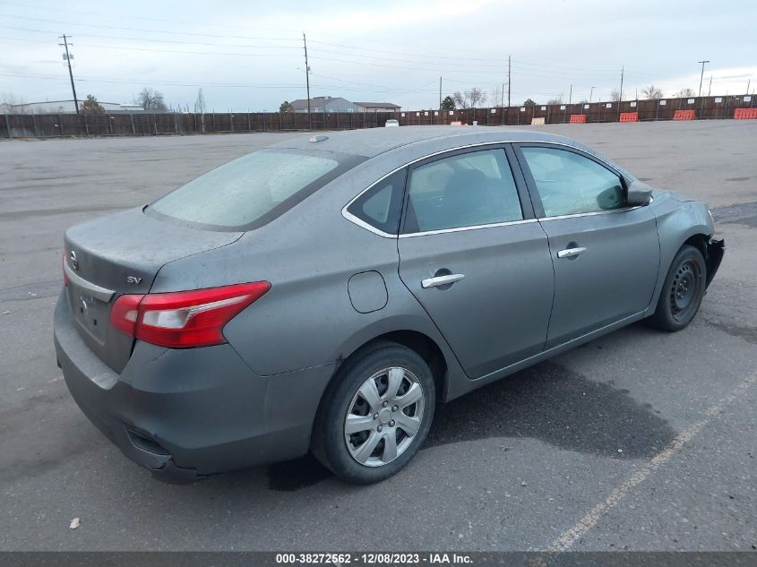 2017 Nissan Sentra Sv VIN: 3N1AB7AP5HY272325 Lot: 38272562