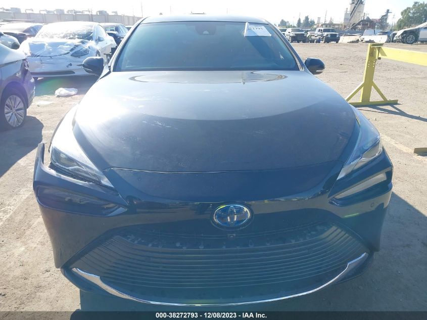 2022 Toyota Mirai Xle VIN: JTDAAAAA1NA006177 Lot: 38272793