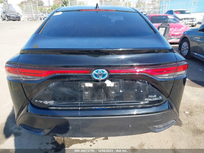 2022 Toyota Mirai Xle VIN: JTDAAAAA1NA006177 Lot: 38272793
