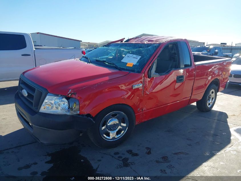 2007 Ford F-150 Stx/Xl/Xlt VIN: 1FTRF12207KC11160 Lot: 38272808