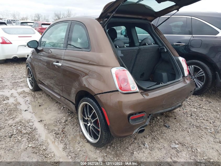 2012 Fiat 500 Sport VIN: 3C3CFFBR2CT113762 Lot: 38272813