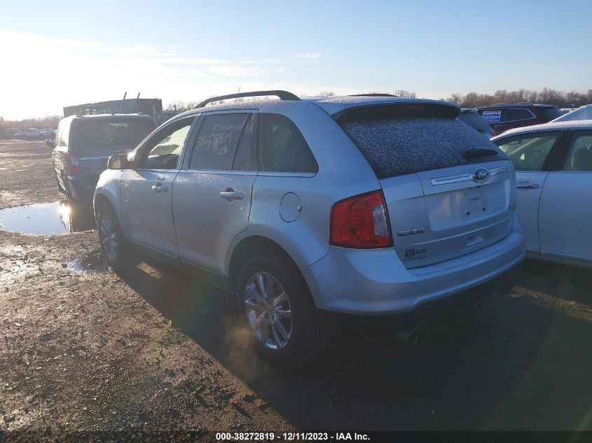 2013 Ford Edge Limited VIN: 2FMDK4KC9DBA52687 Lot: 38272819