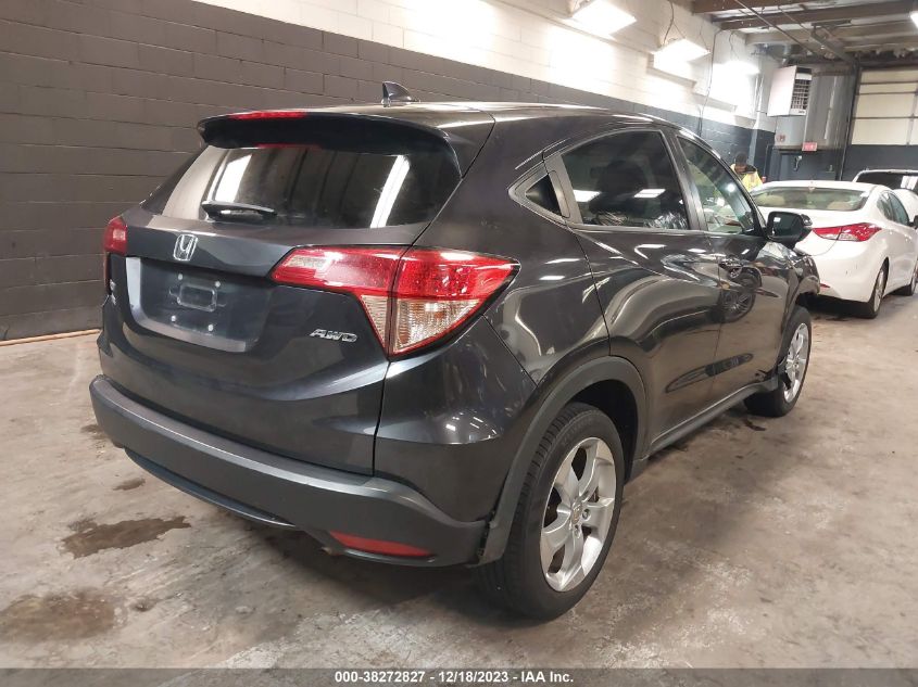 2018 Honda Hr-V Ex VIN: 3CZRU6H54JM711515 Lot: 38272827