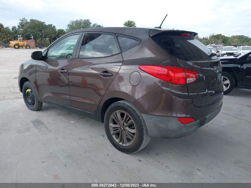 2014 Hyundai Tucson Gls VIN: KM8JT3AF3EU833562 Lot: 38272843