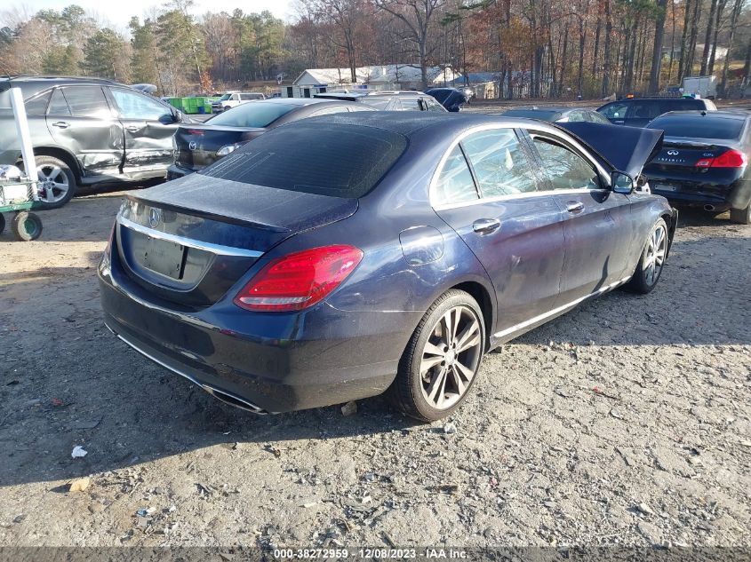 2016 Mercedes-Benz C-Class C 300/C 300 Luxury/C 300 Sport VIN: 55SWF4JB4GU148940 Lot: 38272959