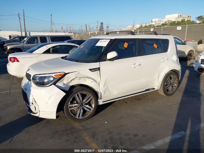 2016 Kia Soul + VIN: KNDJP3A58G7409862 Lot: 38273017