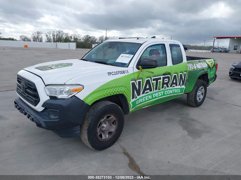 2018 Toyota Tacoma Sr VIN: 5TFRX5GN7JX106018 Lot: 38273103