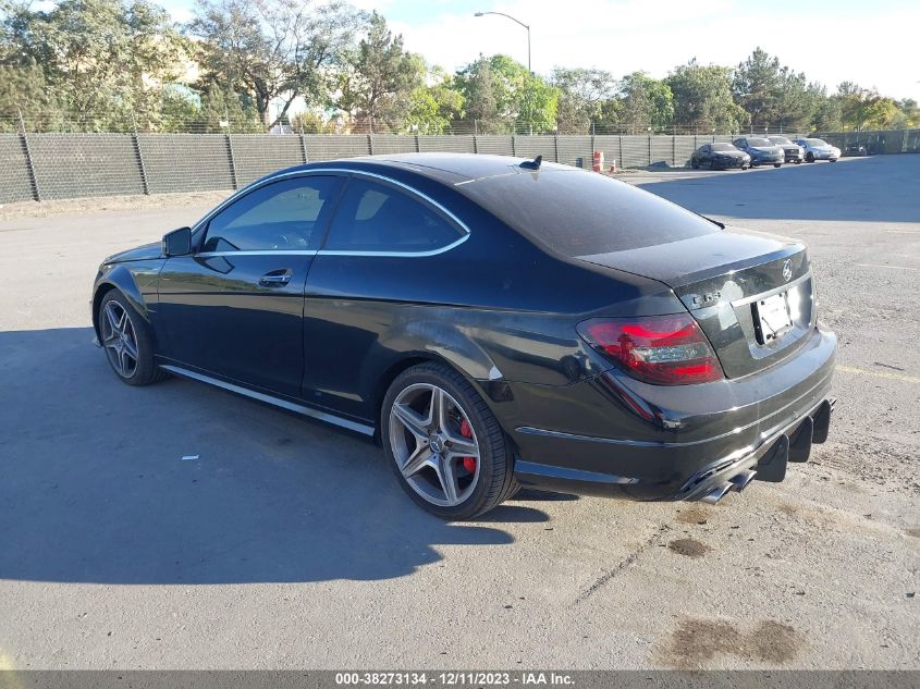 2012 Mercedes-Benz C-Class C 63 Amg VIN: WDDGJ7HB3CF922084 Lot: 38273134