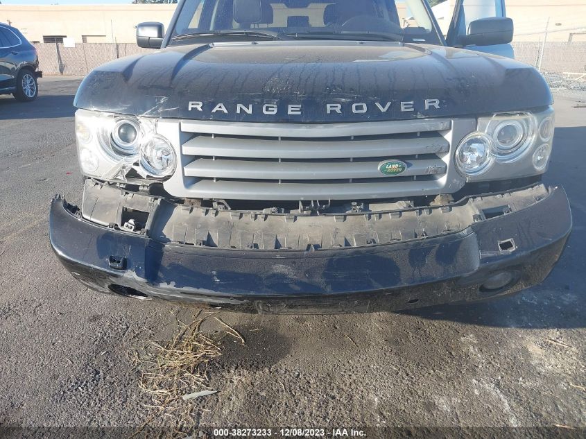 2008 Land Rover Range Rover Hse VIN: SALME15428A282631 Lot: 38273233