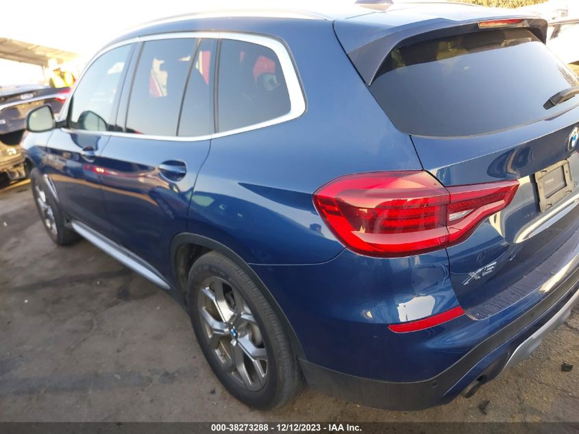 5UXTY3C01L9C17111 2020 BMW X3 Sdrive30I