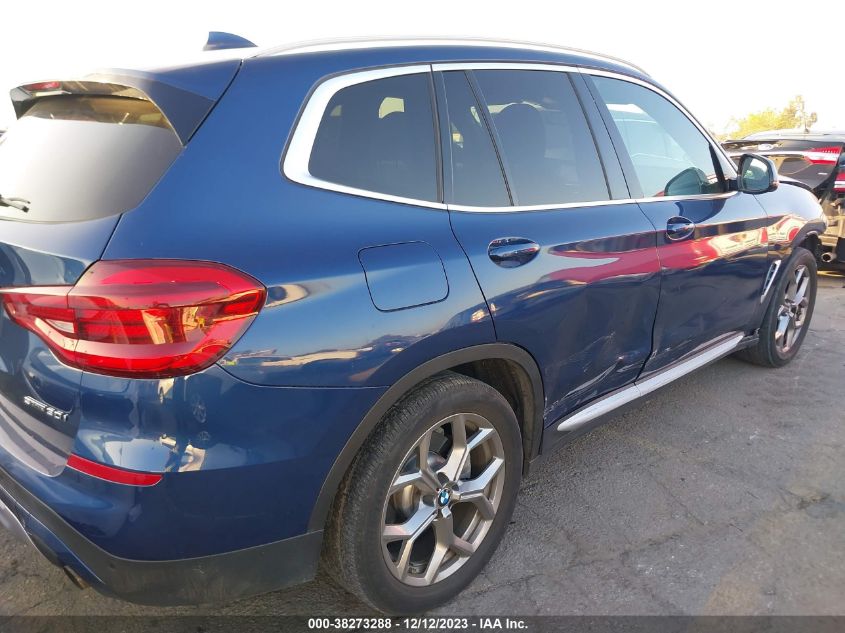 2020 BMW X3 Sdrive30I VIN: 5UXTY3C01L9C17111 Lot: 38273288