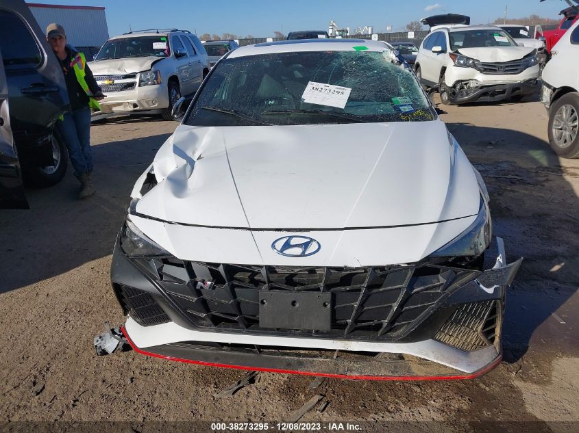 2023 Hyundai Elantra N VIN: KMHLW4AK6PU016091 Lot: 38273295