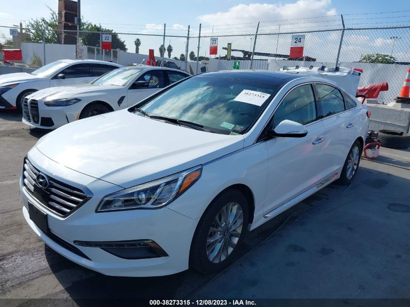 2015 Hyundai Sonata Limited VIN: 5NPE34AF5FH252216 Lot: 38273315