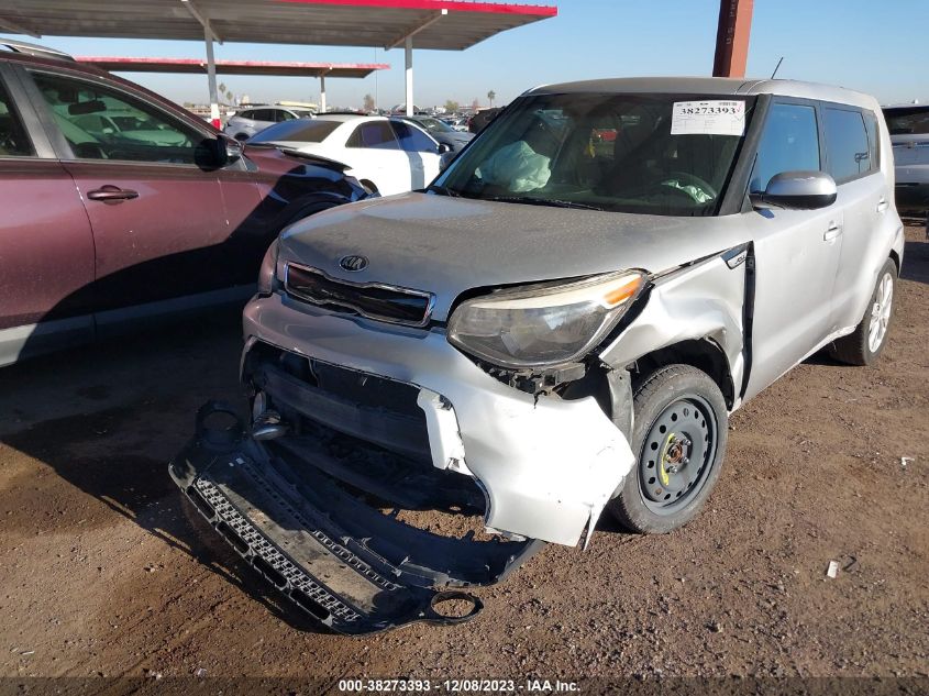 2016 Kia Soul + VIN: KNDJP3A50G7819748 Lot: 38273393