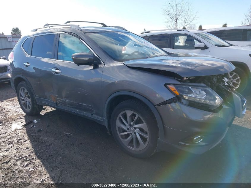 2015 Nissan Rogue Sl VIN: 5N1AT2MV4FC846860 Lot: 38273400