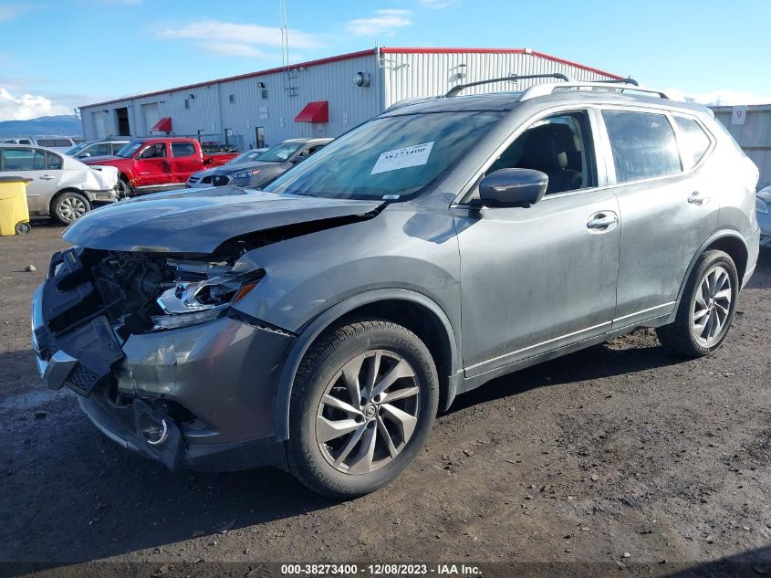 2015 Nissan Rogue Sl VIN: 5N1AT2MV4FC846860 Lot: 38273400