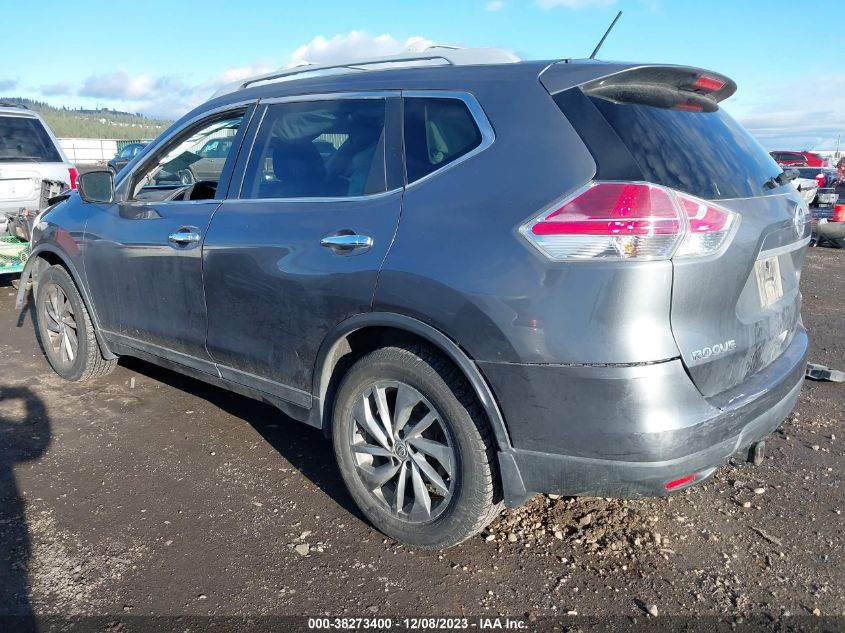 2015 Nissan Rogue Sl VIN: 5N1AT2MV4FC846860 Lot: 38273400