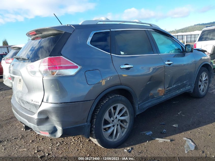 2015 Nissan Rogue Sl VIN: 5N1AT2MV4FC846860 Lot: 38273400