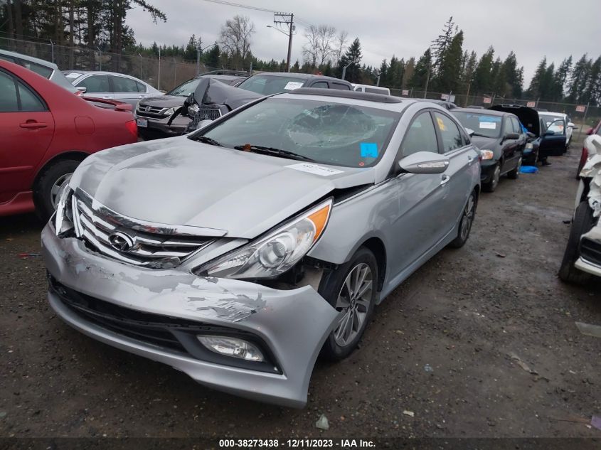 2014 Hyundai Sonata Limited 2.0T VIN: 5NPEC4AB8EH874658 Lot: 38273438