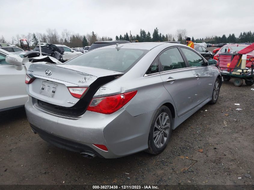 2014 Hyundai Sonata Limited 2.0T VIN: 5NPEC4AB8EH874658 Lot: 38273438