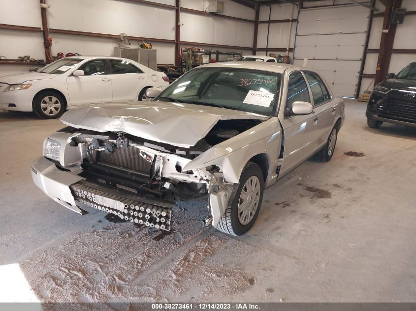 2008 Mercury Grand Marquis Gs VIN: 2MEFM74V88X604663 Lot: 38273461