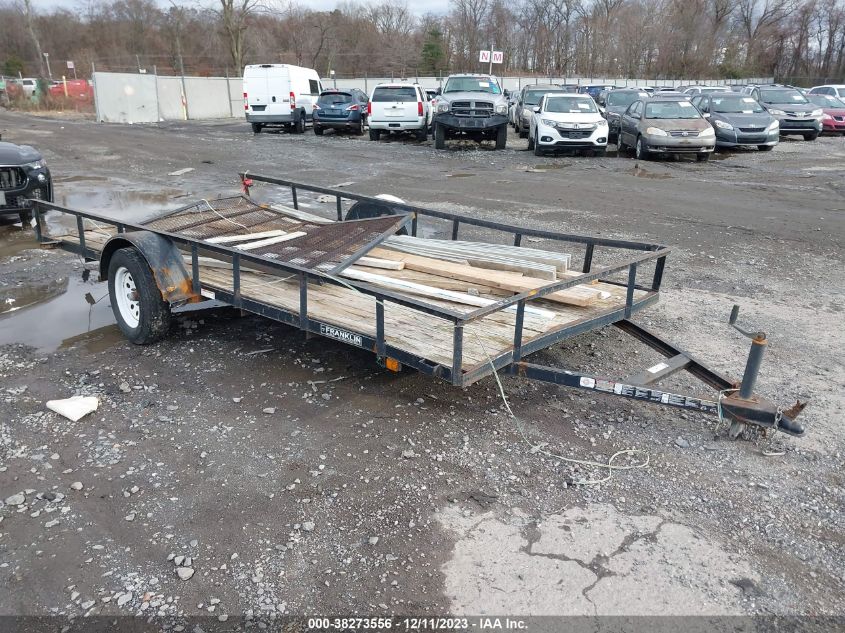 2013 Carry-On Trailer VIN: 4YMUL1416DV001225 Lot: 40789007