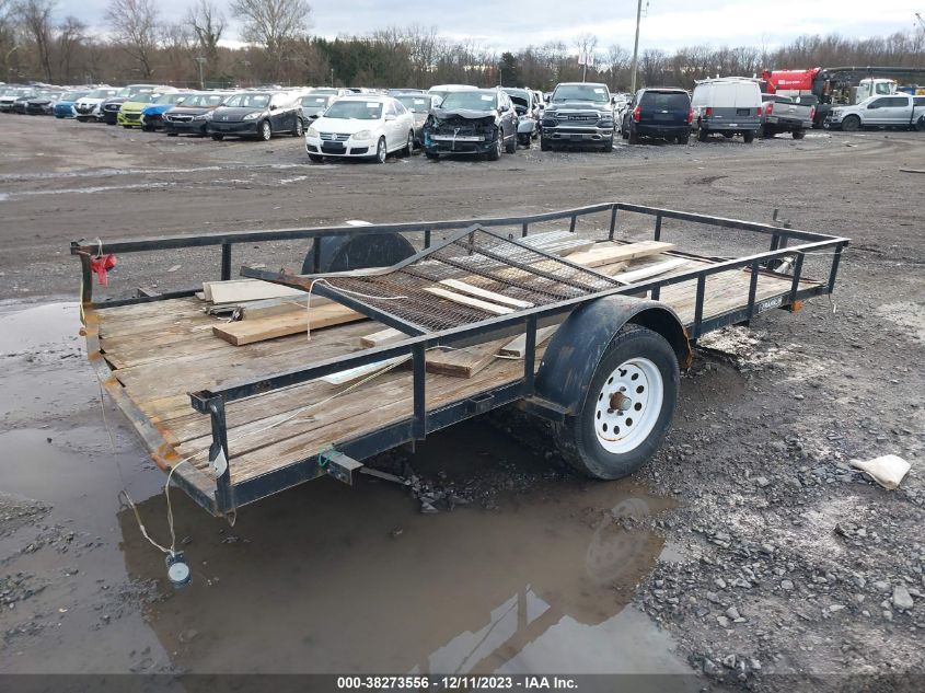 2013 Carry-On Trailer VIN: 4YMUL1416DV001225 Lot: 40789007