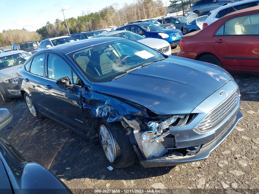 2018 Ford Fusion Hybrid Se VIN: 3FA6P0LU6JR147547 Lot: 38273655