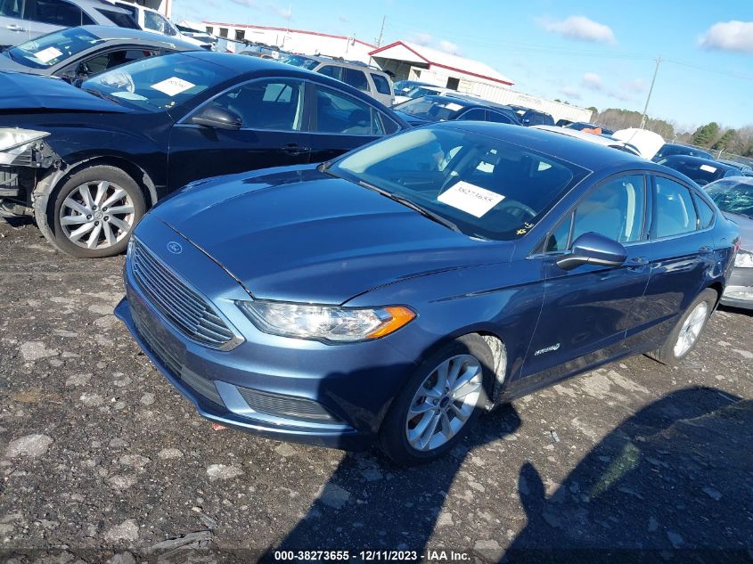 2018 Ford Fusion Hybrid Se VIN: 3FA6P0LU6JR147547 Lot: 38273655