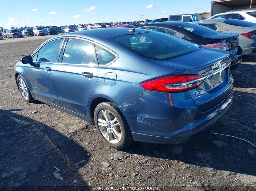 2018 Ford Fusion Hybrid Se VIN: 3FA6P0LU6JR147547 Lot: 38273655