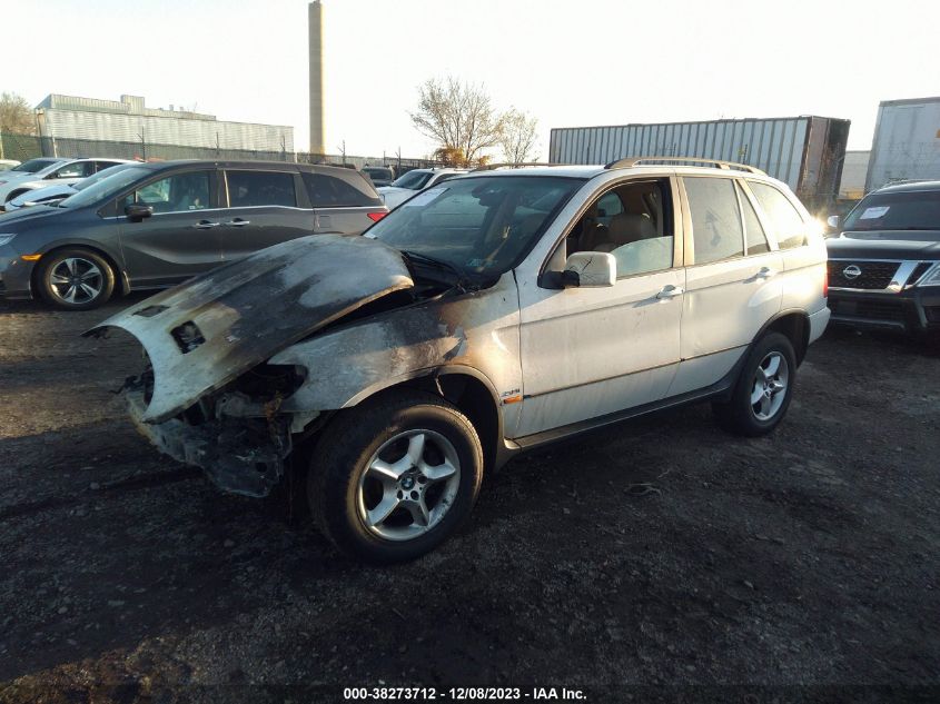 2002 BMW X5 3.0I VIN: 5UXFA53532LP56272 Lot: 38273712