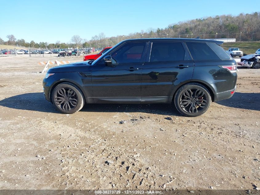 2016 Land Rover Range Rover Sport 3.0L V6 Supercharged Hse VIN: SALWR2PF8GA660113 Lot: 38273729