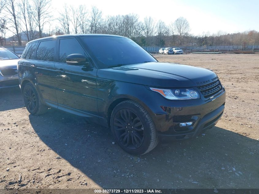 2016 Land Rover Range Rover Sport 3.0L V6 Supercharged Hse VIN: SALWR2PF8GA660113 Lot: 38273729