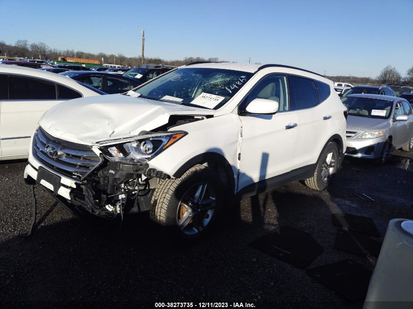 2017 Hyundai Santa Fe Sport 2.4L VIN: 5XYZU3LB2HG431486 Lot: 38273735