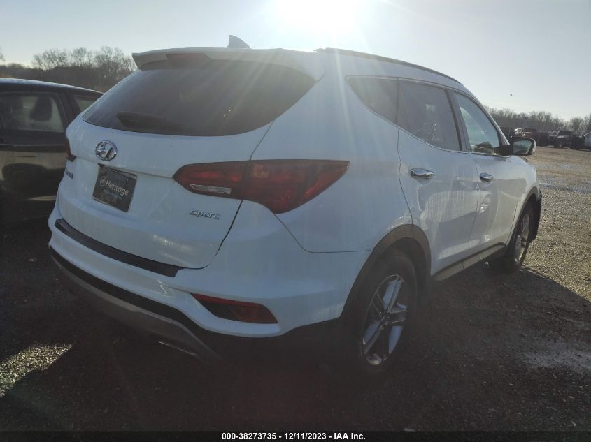 2017 Hyundai Santa Fe Sport 2.4L VIN: 5XYZU3LB2HG431486 Lot: 38273735