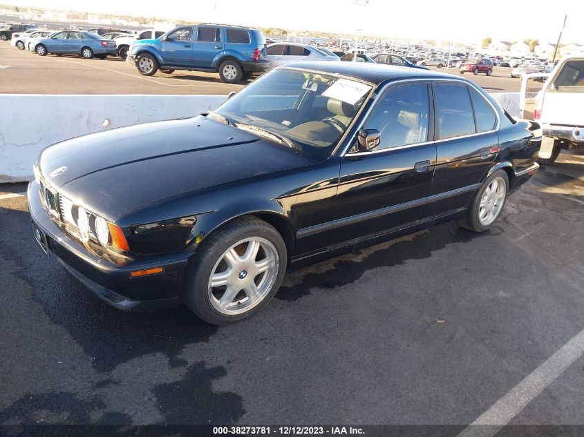 1991 BMW 535 I Automatic VIN: WBAHD2311MBF72292 Lot: 38273781