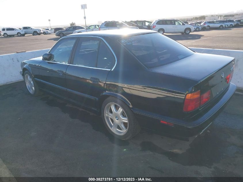 1991 BMW 535 I Automatic VIN: WBAHD2311MBF72292 Lot: 38273781