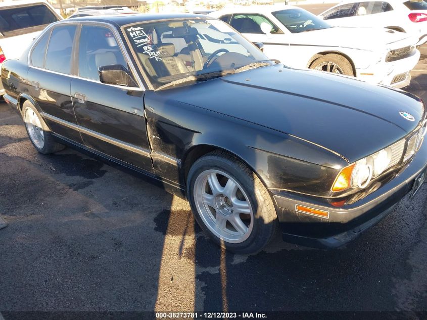 1991 BMW 535 I Automatic VIN: WBAHD2311MBF72292 Lot: 38273781